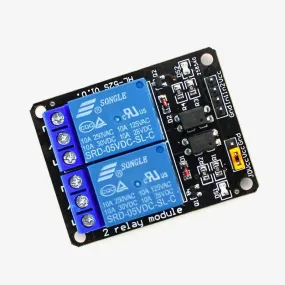 2 Channel 5V Relay Module With Optocoupler Protection