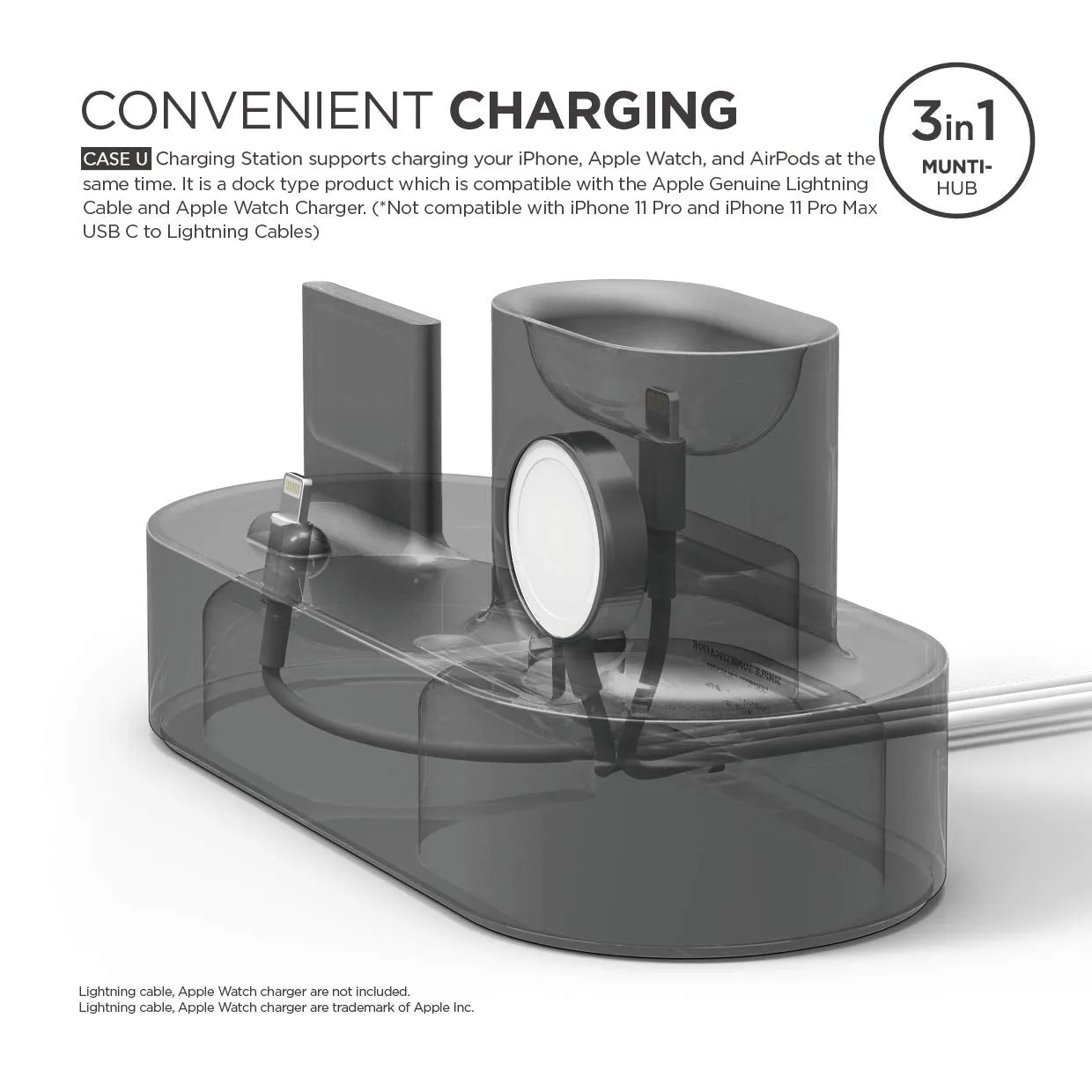 3 in 1 Boost Up Charging Hub