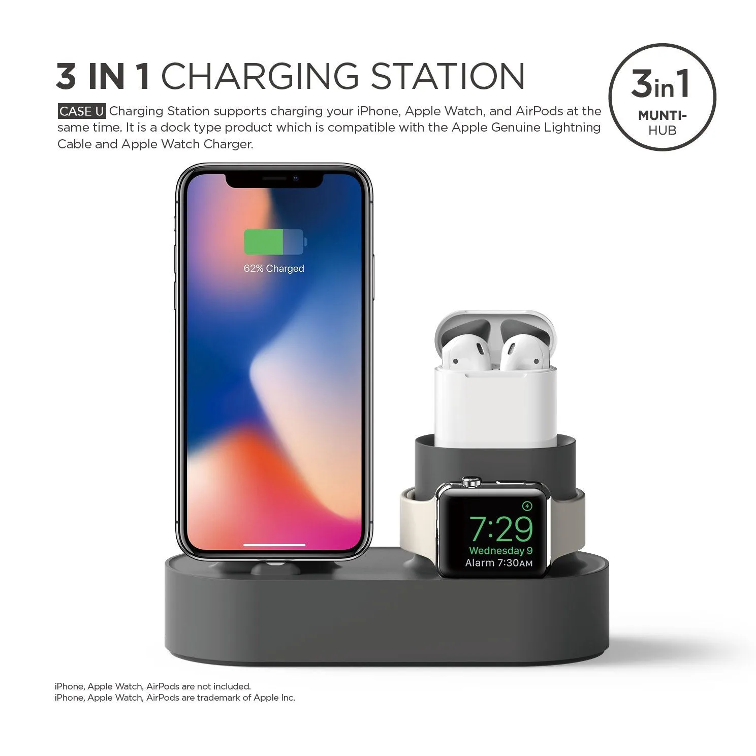 3 in 1 Boost Up Charging Hub