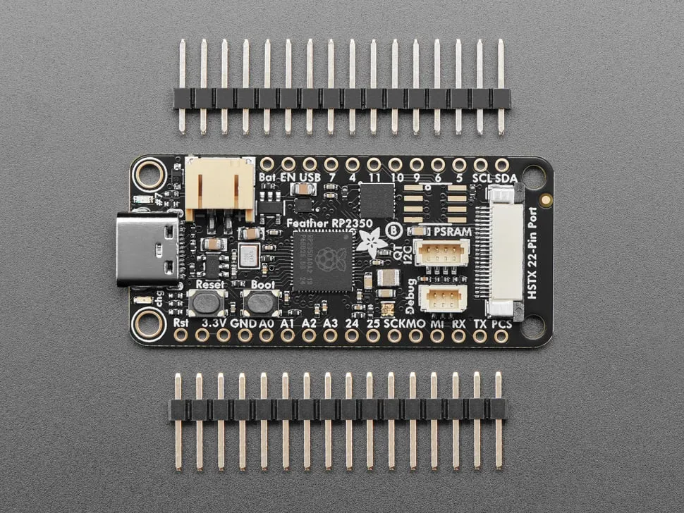 Adafruit Feather RP2350 with HSTX Port