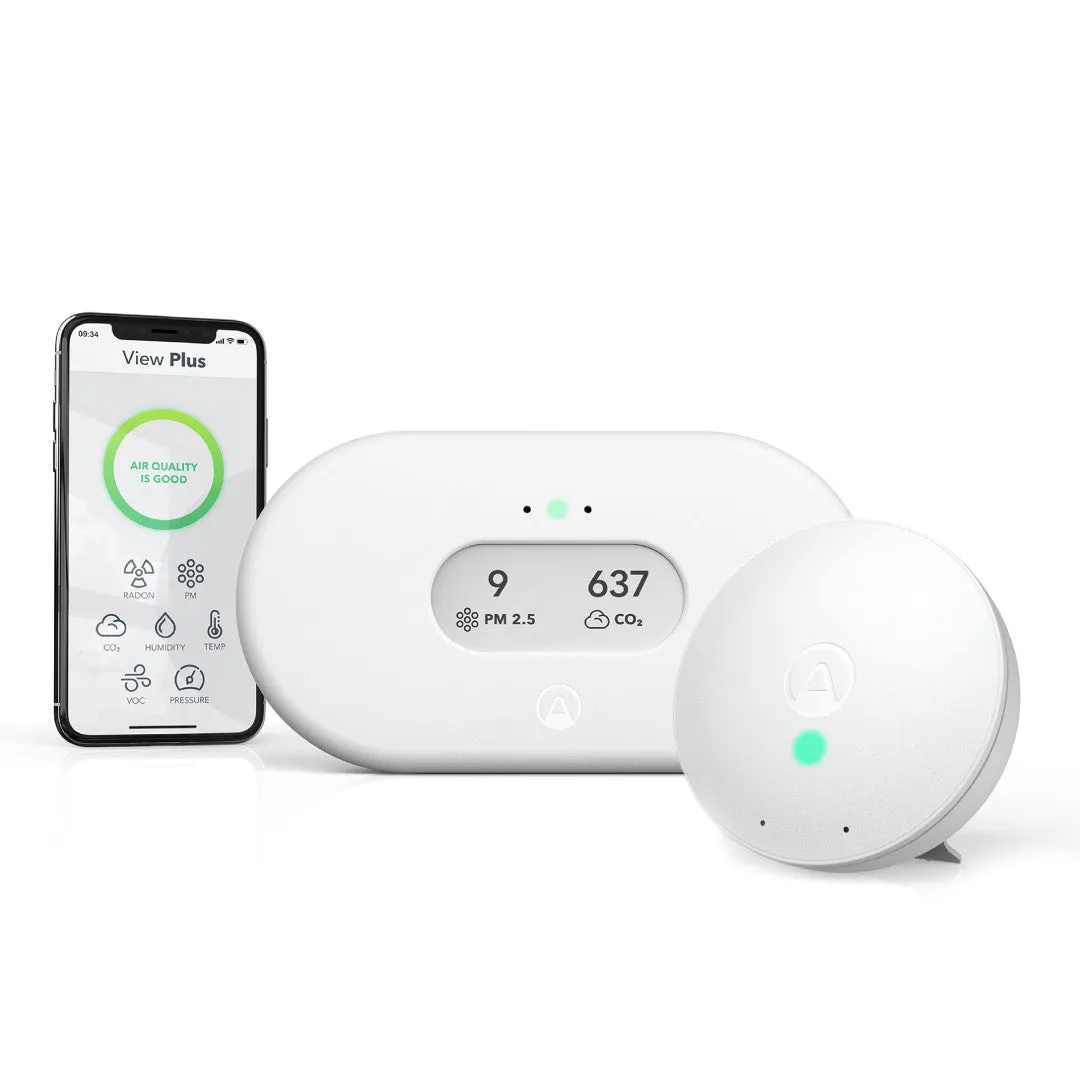 Airthings Smart Radon and Indoor Air Quality Bundle