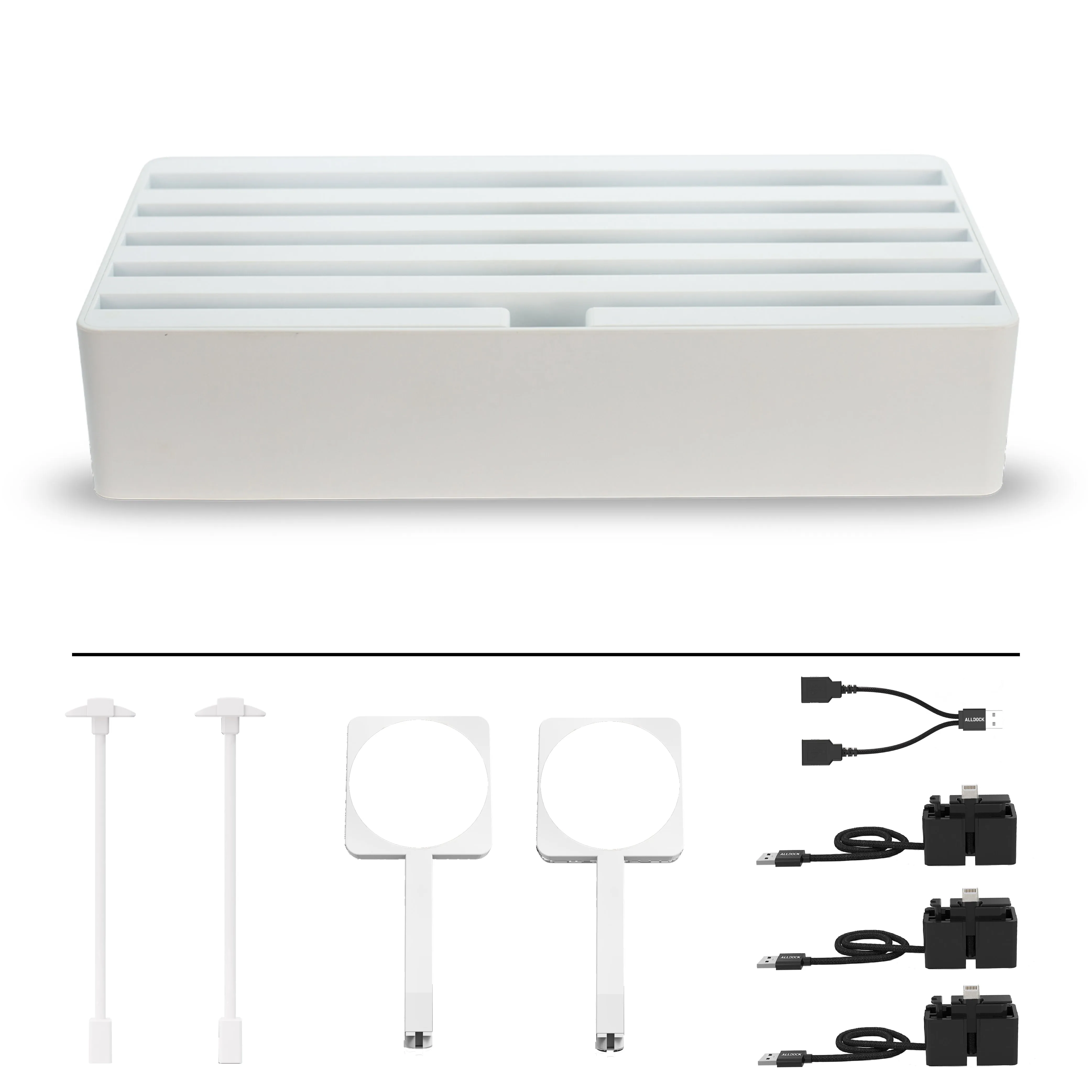 ALLDOCK White FAMILY MagSafe Package