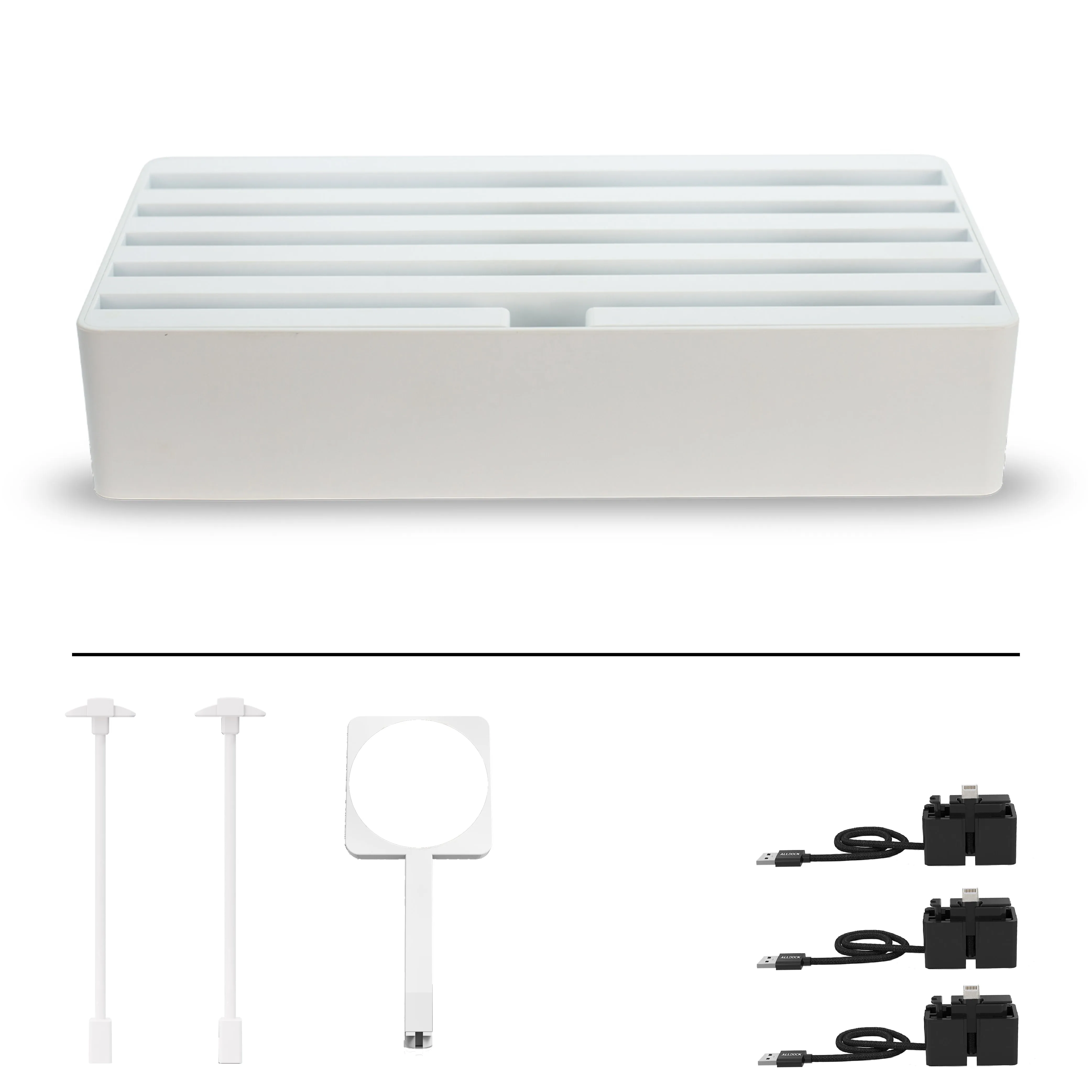 ALLDOCK White FAMILY MagSafe Package