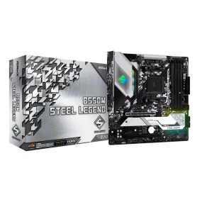 Asrock Motherboard B550M Steel Legend