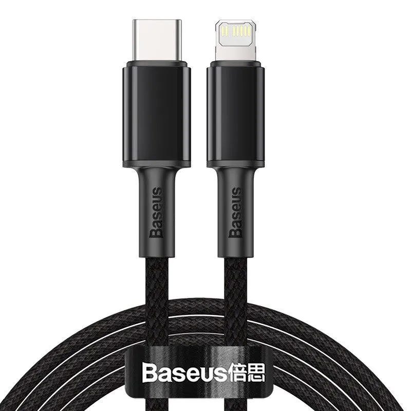 Baseus 20W Lightning Cable for iPhone to Type-C, PD Fast Charging Cable