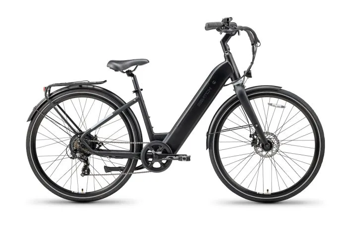 Batch Bicycles E-Comfort 2 700c - Matt Pitch Black