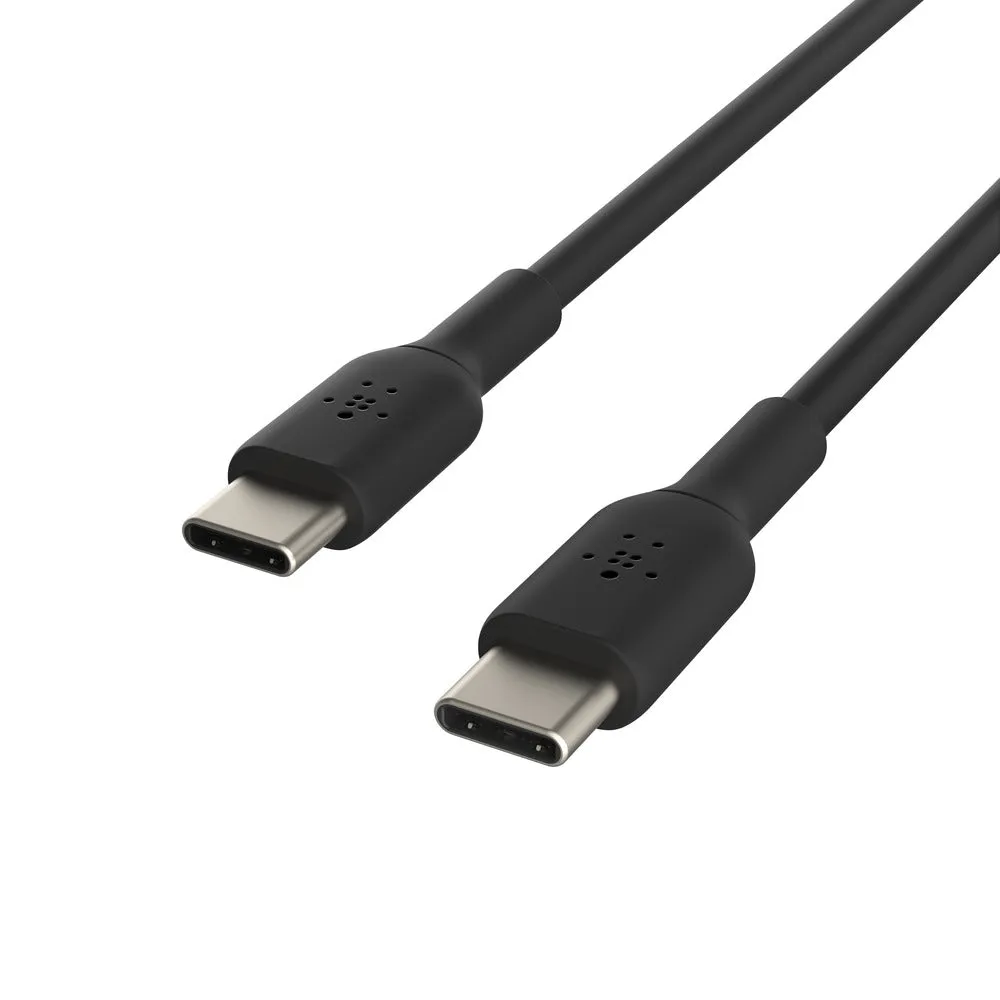 Belkin BoostCharge USB-C to USB-C Cable  1m Universally compatible - Black-Black