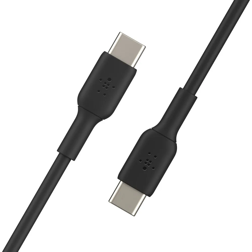 Belkin BoostCharge USB-C to USB-C Cable  1m Universally compatible - Black-Black