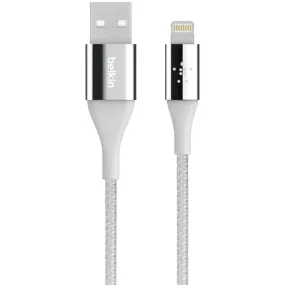 Belkin F8J207bt04-SLV MIXIT? DuraTek Lightning to USB Cable, 4ft (Silver)