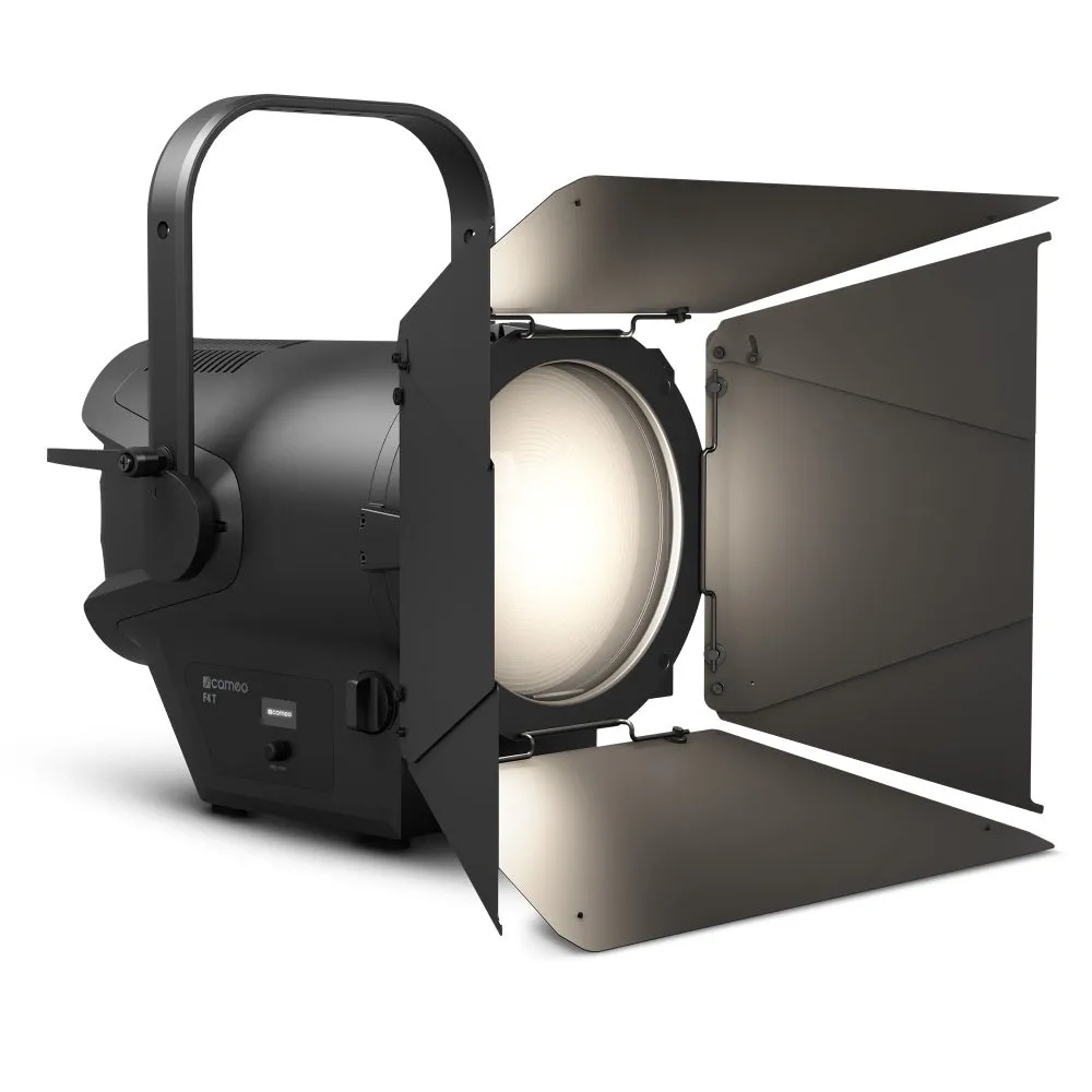 Cameo Pro CLF4T Professional Fresnel White Tungsten - Includes Barndoor and Gel Frame