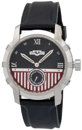 Dewitt Glorious Knight Automatic Stainless Steel Mens Strap Watch FTV.PTS.001.RPB