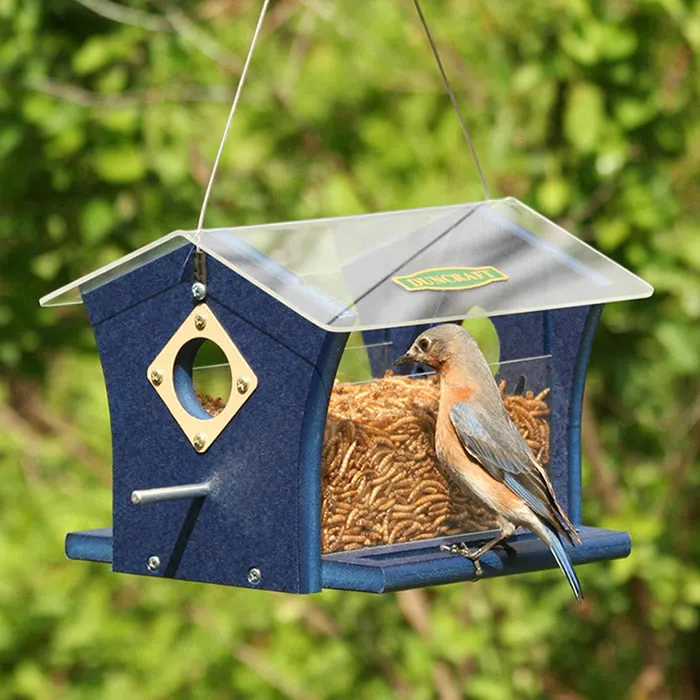 Duncraft Classic Ported Bluebird Mealworm Feeder