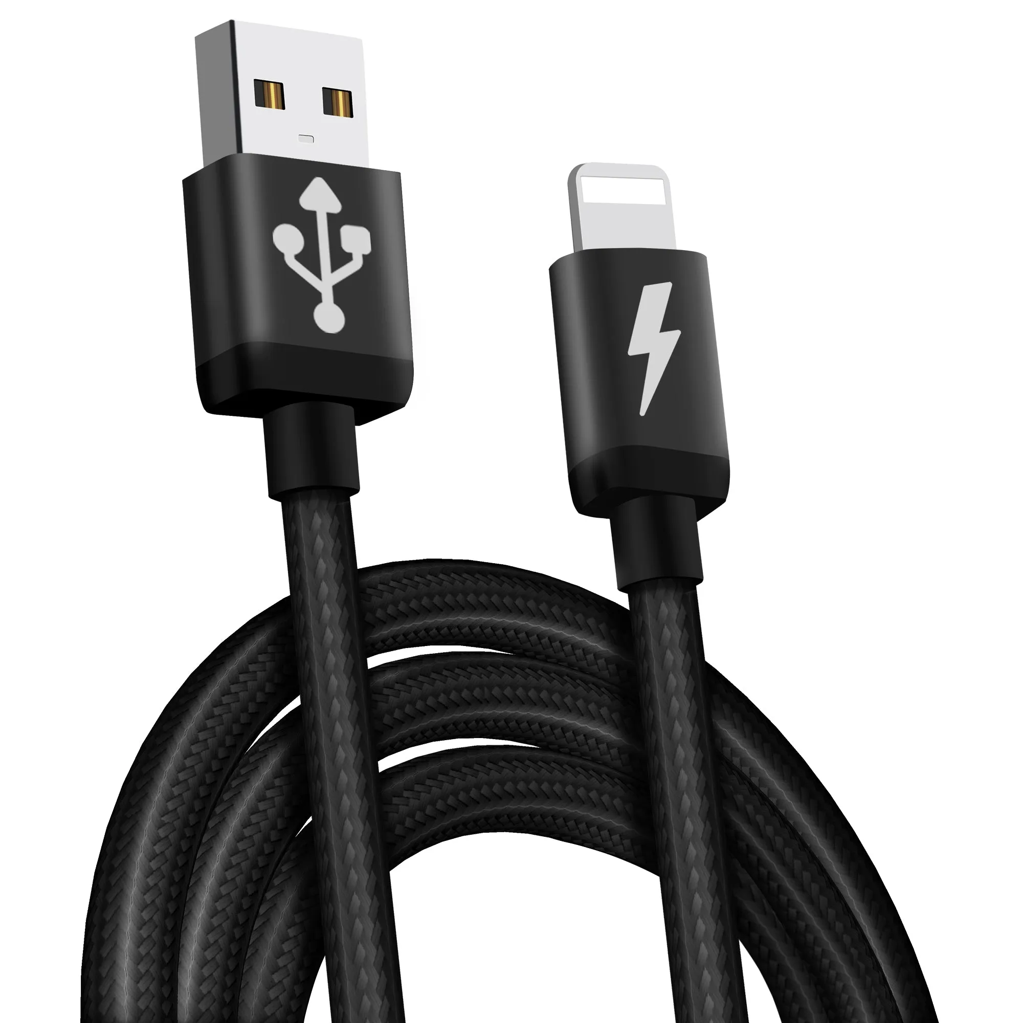 Fast Charging Cable For iPhone iPad iPod Braided Lightning Cord