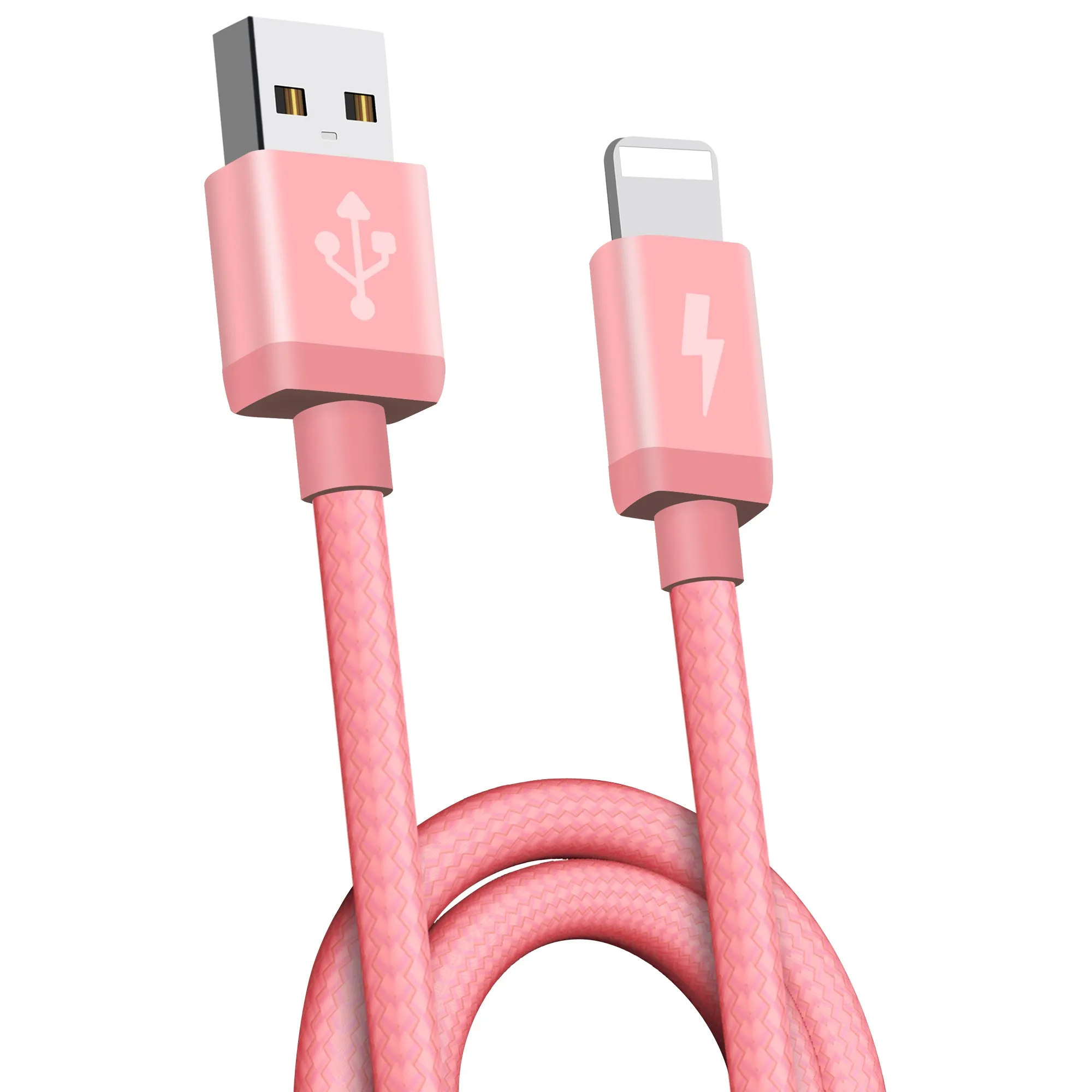 Fast Charging Cable For iPhone iPad iPod Braided Lightning Cord