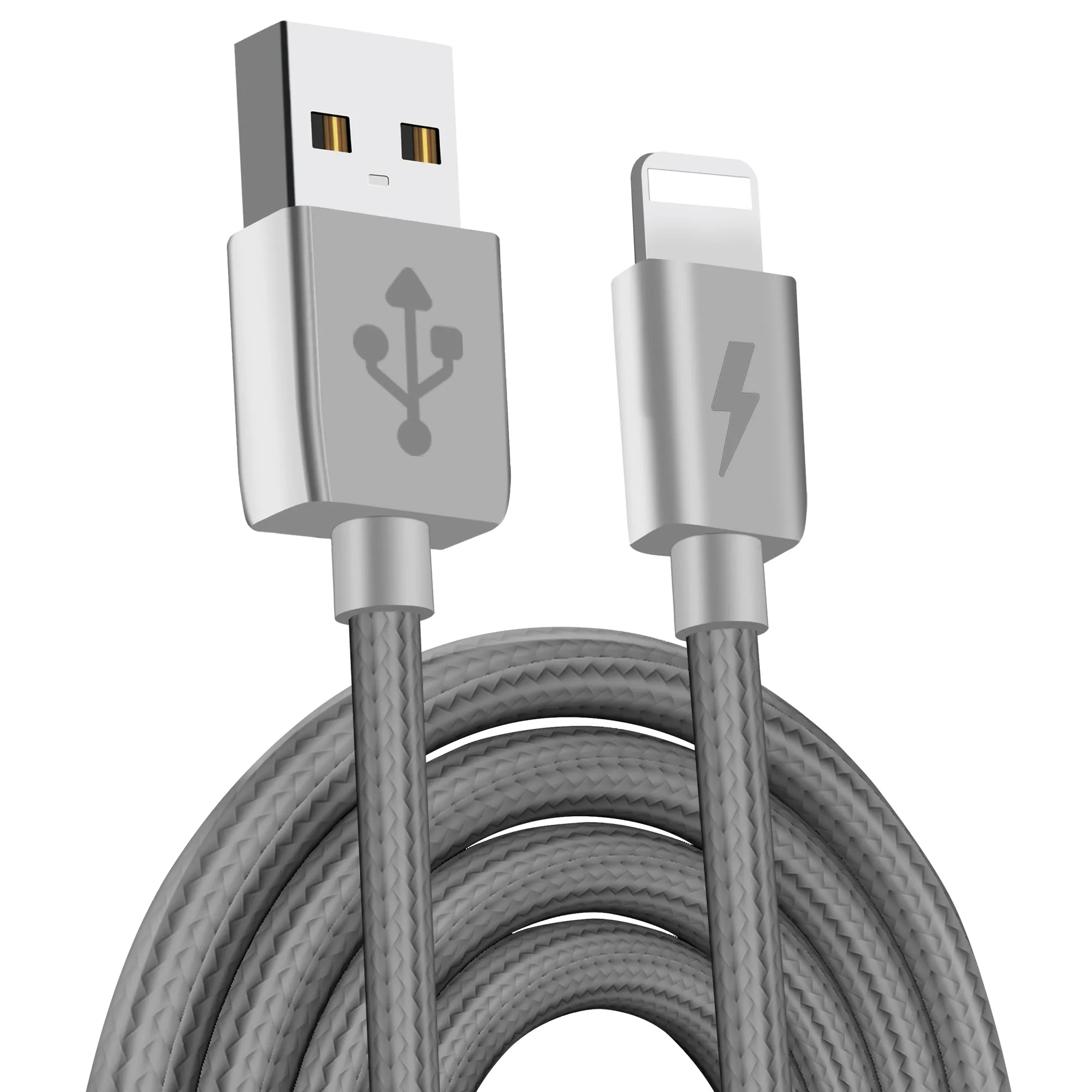 Fast Charging Cable For iPhone iPad iPod Braided Lightning Cord