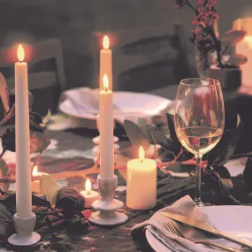 Faux LED Dinner Candle - Three Sizes