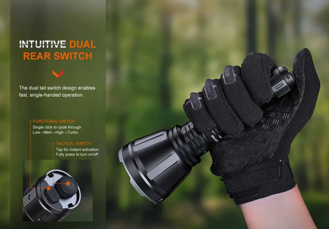 Fenix HT18R Long-Distance Flashlight