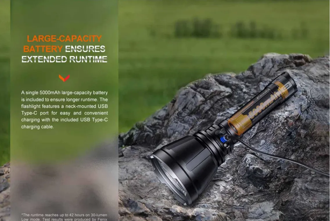 Fenix HT18R Long-Distance Flashlight