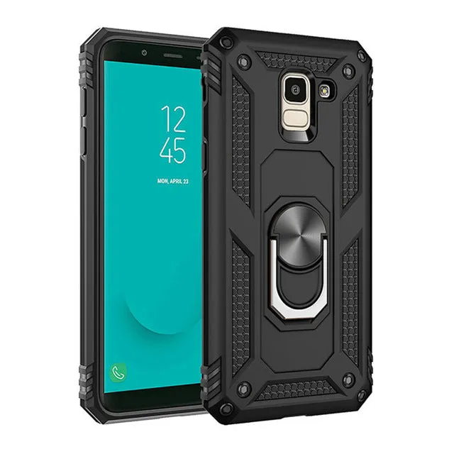 For Samsung Galaxy S8 S9 S10 Plus 5G S10E Note 8 9 10 Pro Hard Armor Case For J4 J6 A6 A7 A8 2018 A10 A20 A30 A40 A50 A60 A70