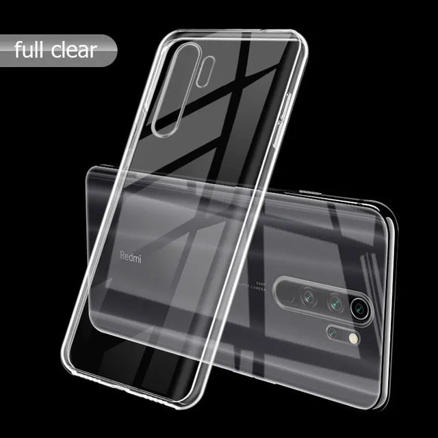 For Xiaomi Redmi Note 8 Pro Case Laser Plating Luxury TPU Soft Clear Cover Xiomi Xiaomi Mi Redmi Note 8 T 8T Note8 8A Phone Case