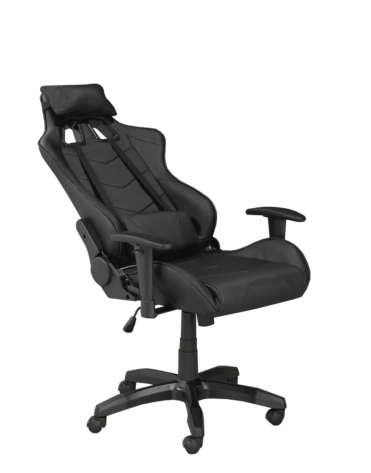 Gaming Desk & Chair Set, Black