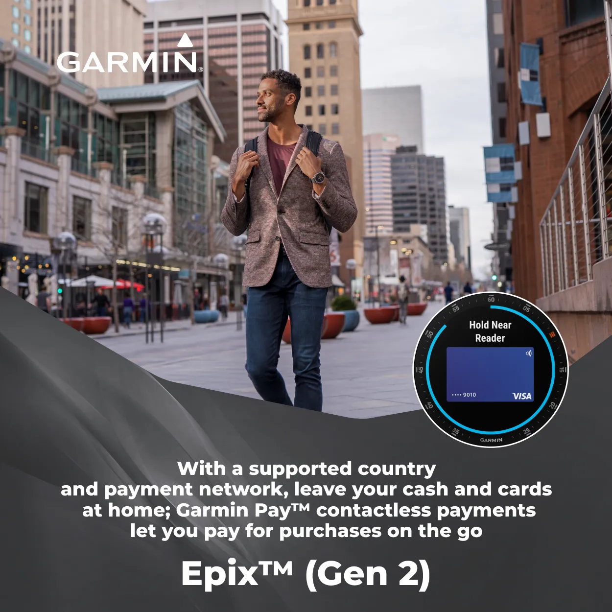 Garmin EPIX (Gen 2) Smartwatch with AMOLED display