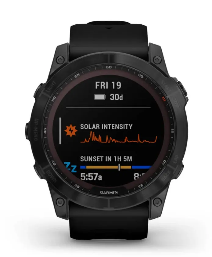 GARMIN® fēnix® 7X Men’s Smartwatch – Sapphire Solar Edition