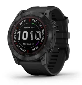 GARMIN® fēnix® 7X Men’s Smartwatch – Sapphire Solar Edition