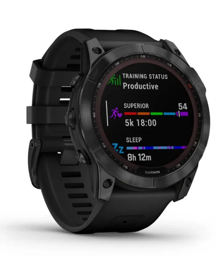 GARMIN® fēnix® 7X Men’s Smartwatch – Sapphire Solar Edition