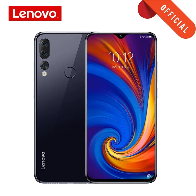 GLOBAL ROM Lenovo Smartphone Z5S 6GB 64/128GB Mobile Phone 6.3 Inch 2340*1080 Rear AI Zoom 3 Camera Octa Core 710 Processor