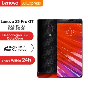 Global ROM Lenovo Z5 Pro GT Snapdragon 855 Smartphone 8GB RAM 256GB 128GB ROM 6.39'' In-Screen Fingerprint 24MP