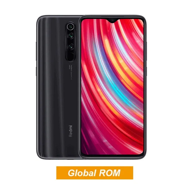 Global ROM Xiaomi Redmi Note 8 Pro 6GB 128GB Snapdragon MTK Helio G90T 64 MP Quad Cameras 7 th Generation QC 18W Charger Phone