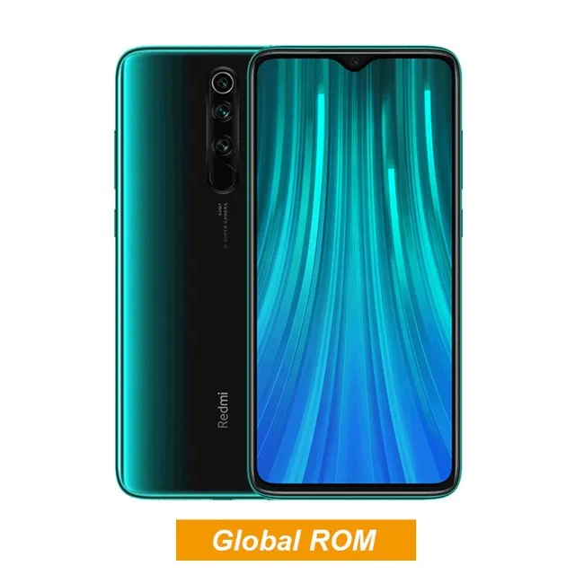 Global ROM Xiaomi Redmi Note 8 Pro 6GB 128GB Snapdragon MTK Helio G90T 64 MP Quad Cameras 7 th Generation QC 18W Charger Phone