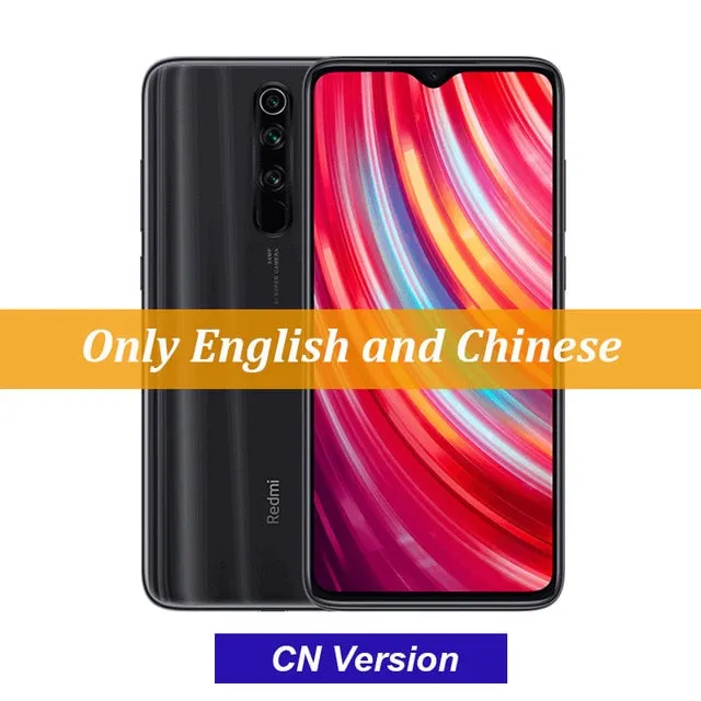 Global ROM Xiaomi Redmi Note 8 Pro 6GB 64GB 64 MP Quad Cameras MTK Helio G90T Smartphone 6.53'' FHD  4500mAh 18W QC 3.0