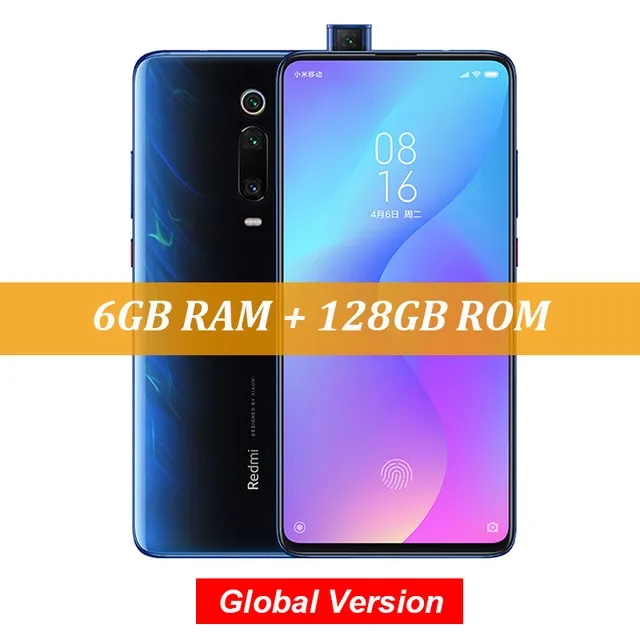 Global Version Xiaomi Mi 9T Pro 9 T (Redmi K20 Pro) 6GB 128GB Snapdragon 855 Smartphone 48MP Triple Cameras 4000mAh NFC