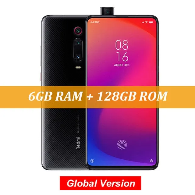 Global Version Xiaomi Mi 9T Pro 9 T (Redmi K20 Pro) 6GB 128GB Snapdragon 855 Smartphone 48MP Triple Cameras 4000mAh NFC