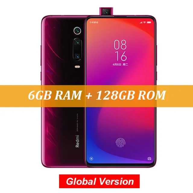 Global Version Xiaomi Mi 9T Pro 9 T (Redmi K20 Pro) 6GB 128GB Snapdragon 855 Smartphone 48MP Triple Cameras 4000mAh NFC