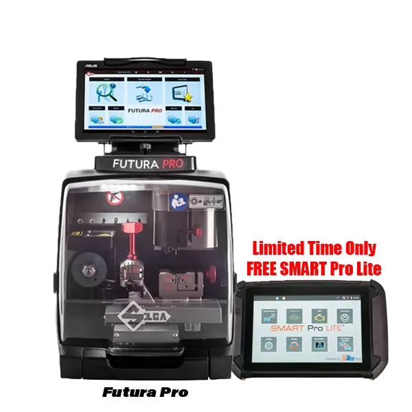 Ilco - Silca Futura Pro with FREE Pro Lite - Laser-Cut Key Cutter and Duplicator / Vehicle Key Programmer