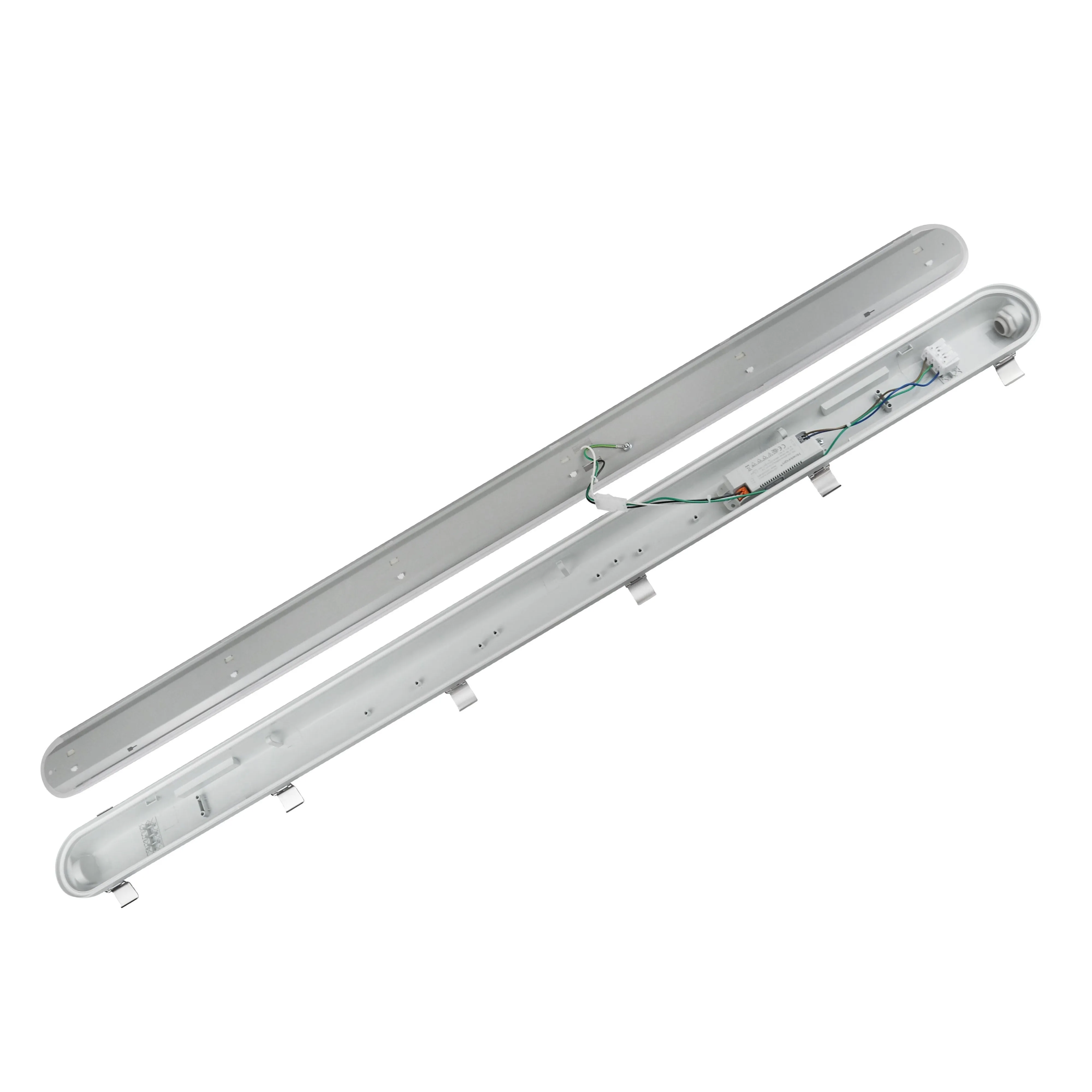 LED Non Corrosive IP65 Batten Fitting Light with Emergency Back Up for up to 3 hours, 150cms 50W 6000K, 6000 Lumens Ultra Bright