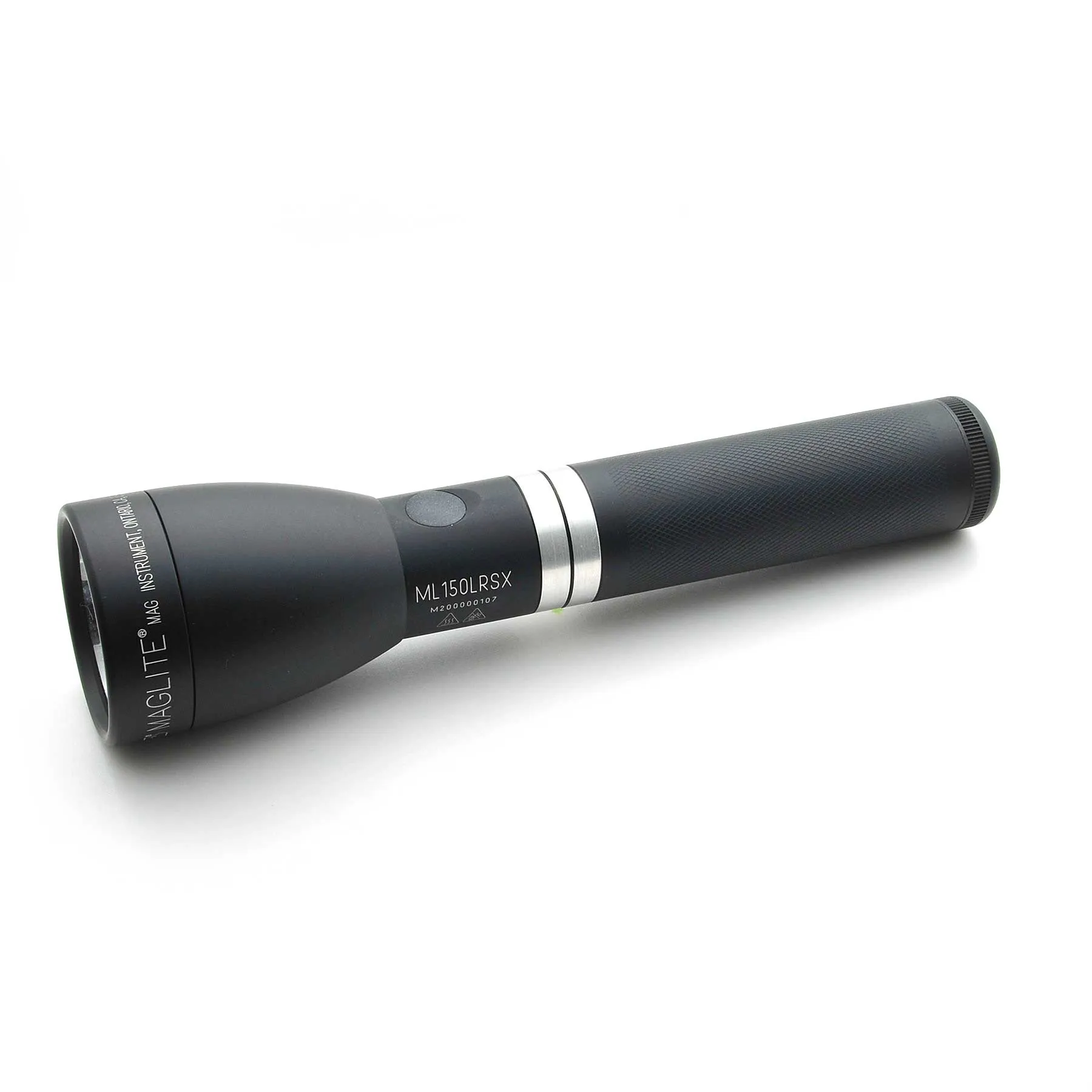 ML150LRSX Rechargeable LED Fast-Charging Flashlight - Matte  Black - Custom Tactical Engraving