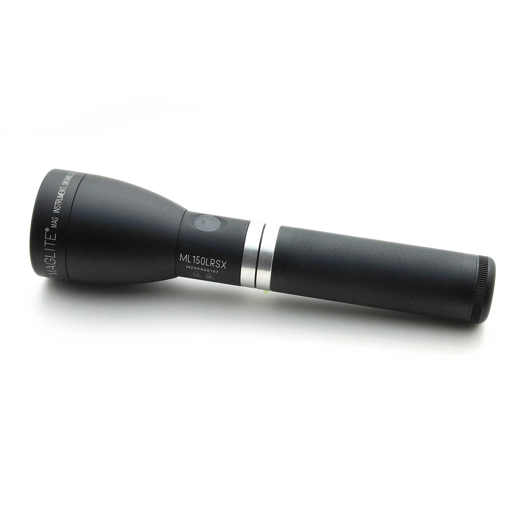 ML150LRSX Rechargeable LED Fast-Charging Flashlight - Matte  Black - Custom Tactical Engraving