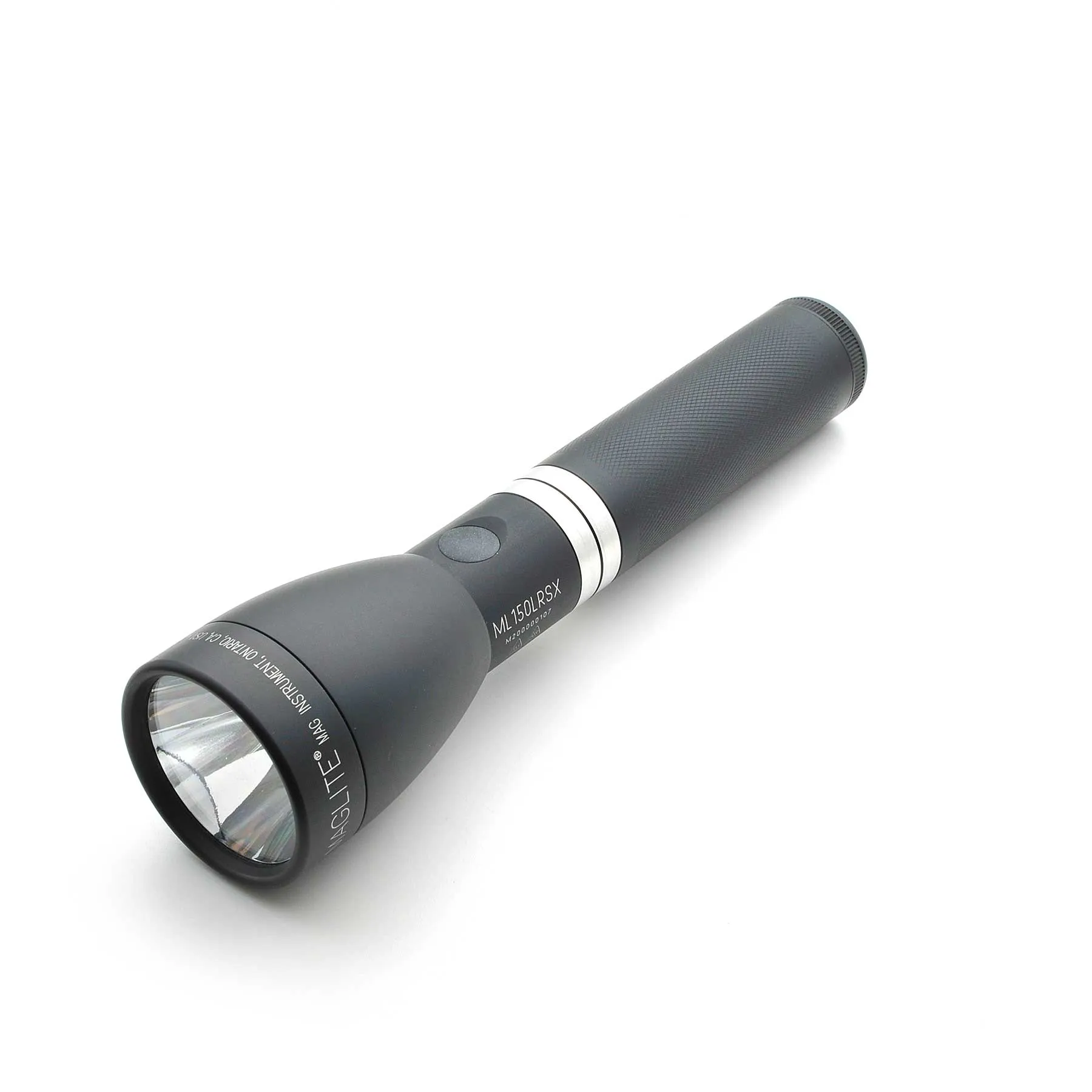 ML150LRSX Rechargeable LED Fast-Charging Flashlight - Matte  Black - Custom Tactical Engraving