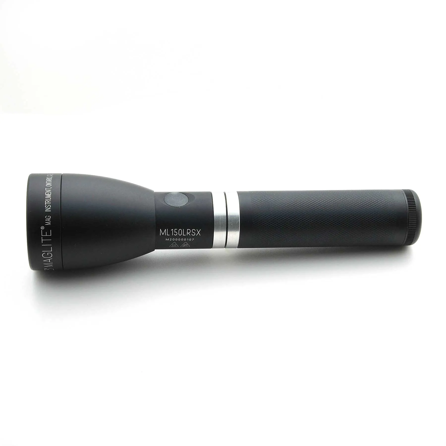 ML150LRSX Rechargeable LED Fast-Charging Flashlight - Matte  Black - Custom Tactical Engraving