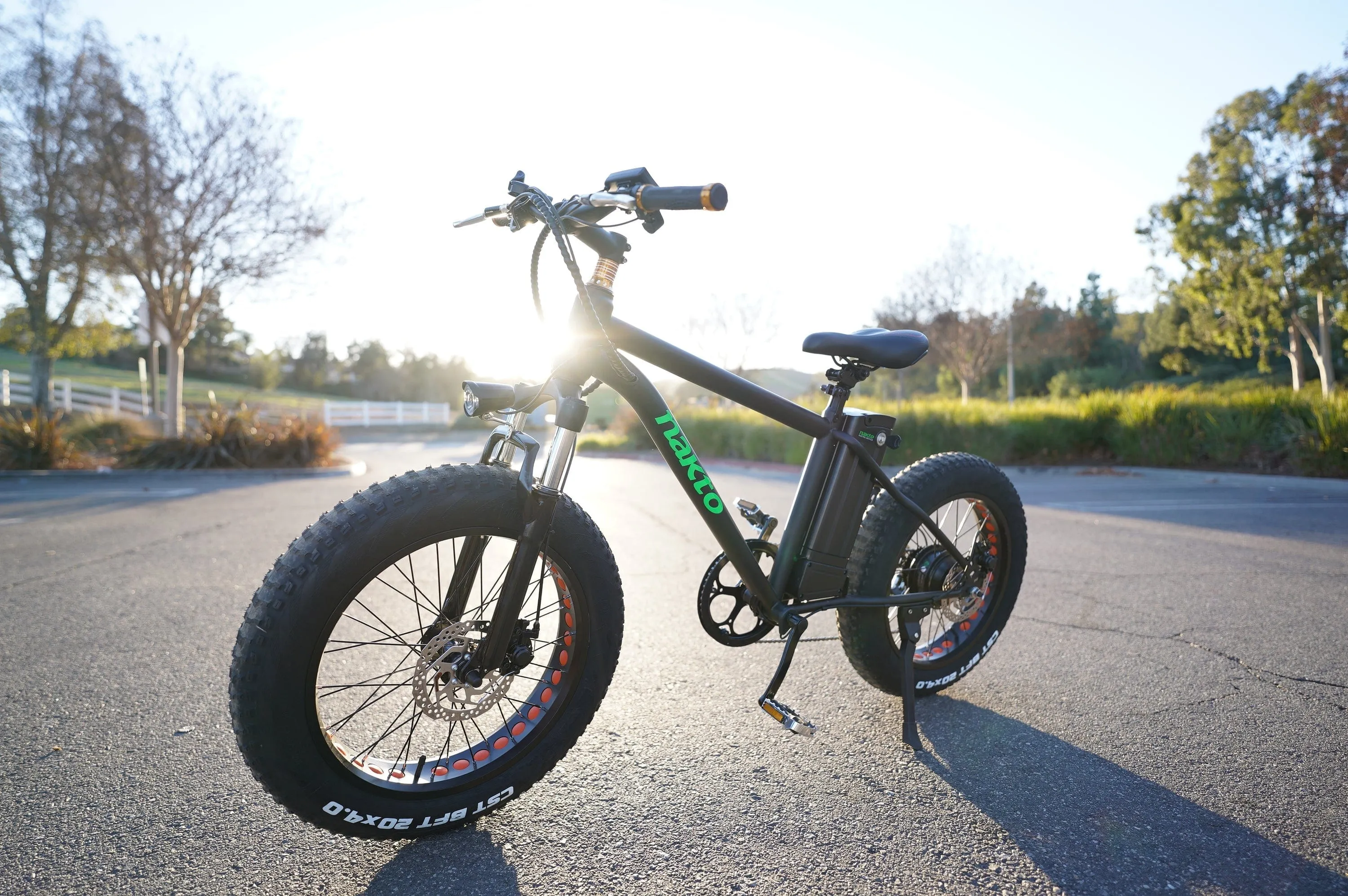 Nakto Mini Cruiser 20" Fat Tire Electric Bike 300W 36V