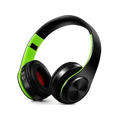 New Stylish HIFI FM Stereo Bluetooth Music Headset Noise Cancel