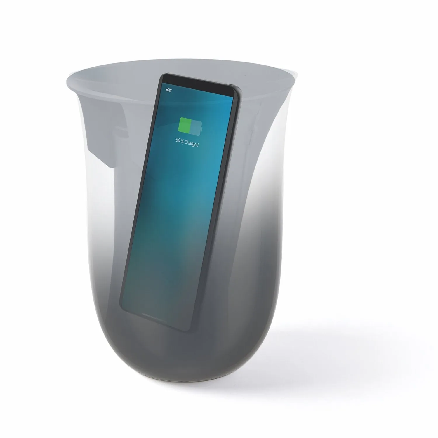 OBLIO - Wireless charging station with built-in UV sanitizer