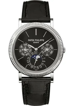 Patek Philippe 38mm Ladies Grand Complications Watch Black Dial 5139G