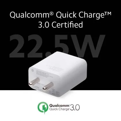 Poco M6 Pro 5G Superfast 22.5W Support Fast Charge 3.0 Charger With Type-C Cable White