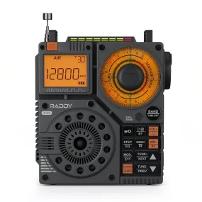 Raddy RF320 Shortwave Radio | FM/AM/SW/VHF/WB/AIR | Remote Control | Bluetooth 5.0