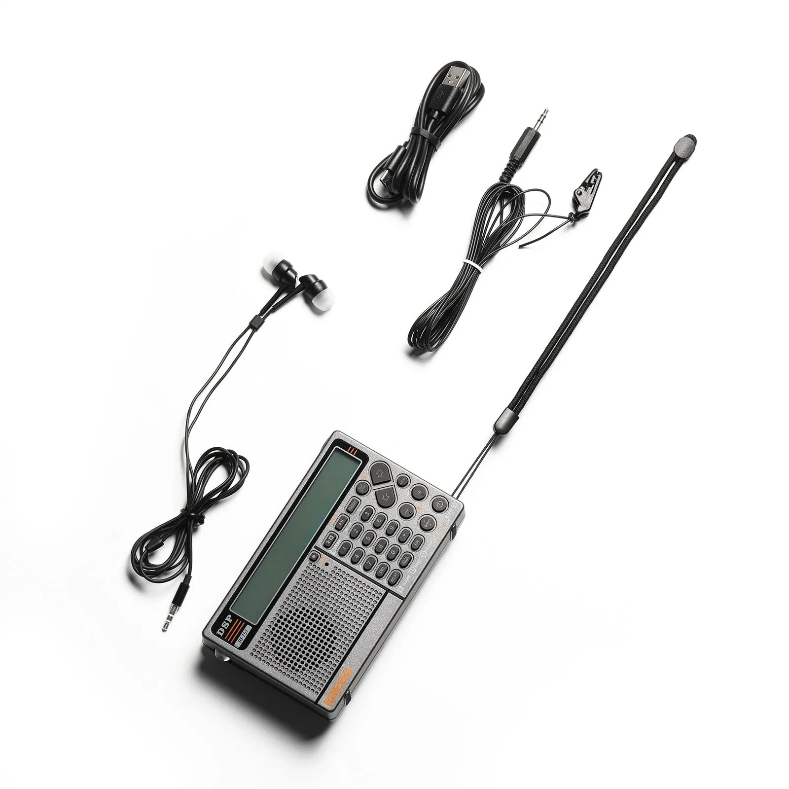 Raddy RF757 Shortwave Radio | APP Control | AM/FM/SW/VHF/UHF/CB/AIR/NOAA | 1000 Presets | Bluetooth 5.0 | 2500mAh Battery